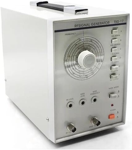 Signal Generator, 100kHz-150MHZ High Frequency RF/AM Radio Frequency Generator, 110V Signal Generator, Sine Wave & Amplitude-modulated Wave, Accuracy ±5% (TSG-17) in Saudi Arabia