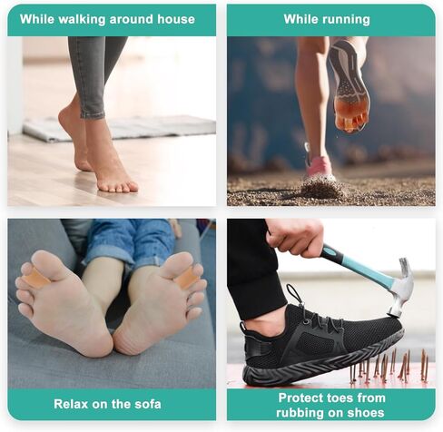 أداة فرد إصبع القدم المطرقة، مصحح إصبع القدم المطرقة للنساء، جبيرة إصبع القدم لأصابع القدم المكسورة، وأصابع القدم الملتفة، مقاس SML in Kuwait