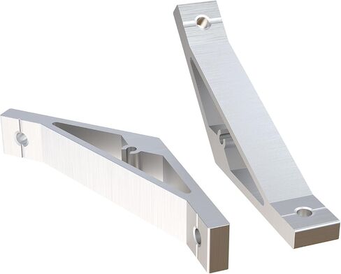 4Sets 45 Degree/135 Degree Strong Support Corner Bracket Connection Joint for 2020 Series Aluminum Extrusion Profile with Screws and T-Slot Nuts (45 Degree Bracket) in Saudi Arabia
