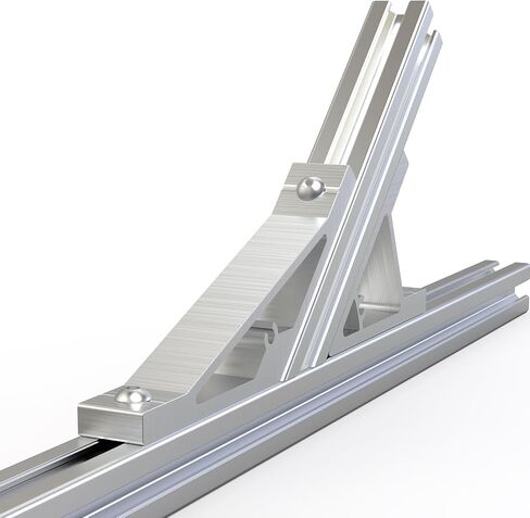 4Sets 45 Degree/135 Degree Strong Support Corner Bracket Connection Joint for 2020 Series Aluminum Extrusion Profile with Screws and T-Slot Nuts (45 Degree Bracket) in Saudi Arabia