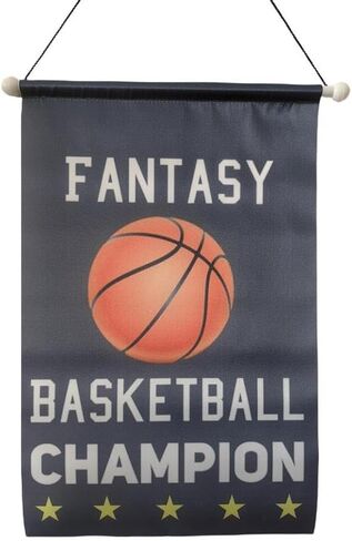 Fantasy Football Championship Banner Flags Trophy, 8.7 x 13.2 Inch in Saudi Arabia