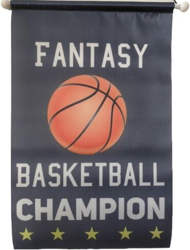 Fantasy Football Championship Banner Flags Trophy, 8.7 x 13.2 Inch in Saudi Arabia