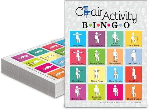 Learning Zone Chair Activity Bingo in Saudi Arabia