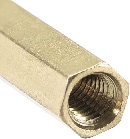 Uxcell M6x50mm أنثى-أنثى سداسي النحاس PCB اللوحة الأم فاصل المواجهة لطائرة بدون طيار FPV كوادكوبتر والكمبيوتر ولوحة دوائر كهربائية 5 قطعة in Saudi Arabia