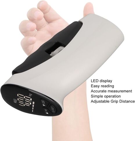 Hand Grip Strength Dynamometer,Electric Grip Dynamometer,Electronic Hand Dynamometer LED Display Accurate Adjustable Grip Distance Digital Hand Grip Strength Dynamometer in Saudi Arabia