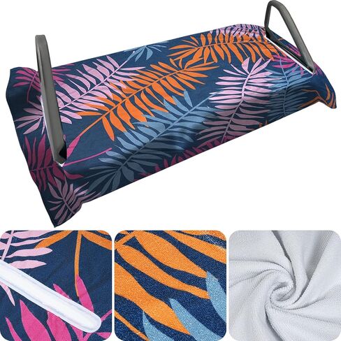 أغطية مقاعد عربة الجولف KKUYT، أغطية مقاعد EZGO، بطانية مقعد عربة الجولف من الألياف الدقيقة، منشفة مقعد عربة الجولف العالمية مقاس 55 × 32 بوصة، تناسب معظم سيارات نادي EZGO ومقاعد لشخصين (النمط 1) in Kuwait