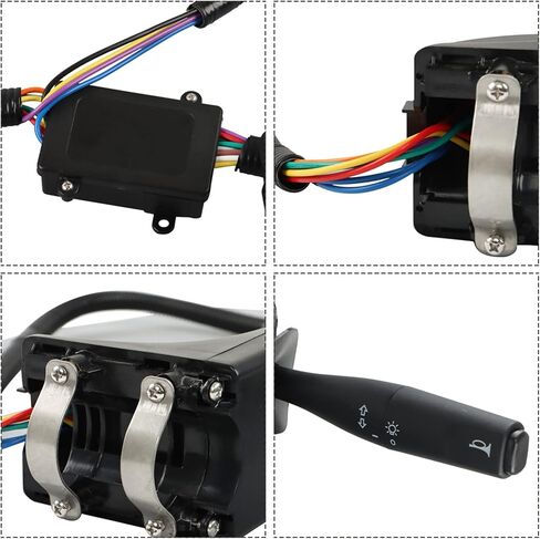 WFLNHB Deluxe Golf Cart Light Kit Replacement for DS Club Car 1993-Up, Full Headlight Taillight Kit with RGB Daytime Running Lamp Low High Beam Turn Signal Horn Brake Pad Hazard Blinker in Saudi Arabia