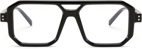 FEISEDY Blue Light Blocking Glasses, Aviator Frame Computer Reading/Gaming/TV/Phones Glasses for Women Men B0165 in Saudi Arabia
