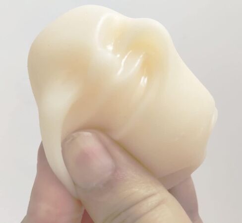 4 قطعة/المجموعة/مجموعة كرة وجه بشرية مضادة للإجهاد بتصميم ياباني كاومارو in Kuwait