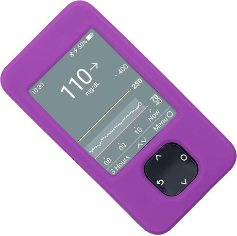 حافظة سيليكون لجهاز استقبال Dexcom G7 (أرجواني) in Kuwait