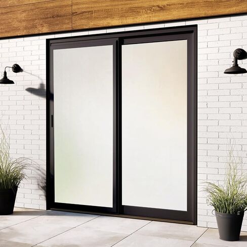 White Frosted Glass Window Film 17.5 X 78.7inch, Shackcom Bathroom Window Privacy Film - Non Adhesive Static Cling - Sun UV Blocking Heat Control Door Window Covering Decals for Home Office in Saudi Arabia