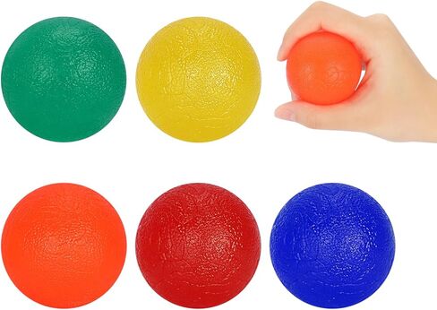 supregear Hand Exercise Ball, Squeeze Exercise Stress Balls Hand Grip Strength Trainer for Fingers, Hands Therapy/Exercise, Carpal Tunnel, Grip Strength and Stress Relief in Kuwait