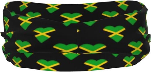 Cute Flag Headbands for Men Women Sports Workout Sport Headband Breathable Sweatbands for Exercise Running Gym Supplies in Saudi Arabia