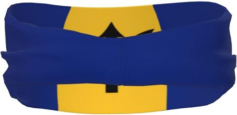 Cute Flag Headbands for Men Women Sports Workout Sport Headband Breathable Sweatbands for Exercise Running Gym Supplies in Saudi Arabia