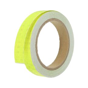 PATIKIL Reflective Tape, 0.8 Inch x 33 Ft Waterproof High Visibility Warning Safety Adhesive Tape Outdoor Reflector for Bikes Cars Motorcycles Trucks, Green