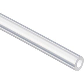 uxcell Silicone Tubing 1/8"(3.1mm) ID X 1/4"(6.3mm) OD 6.6ft(2m) Silicone Rubber Tube Air Hose Water Pipe for Pump Transfer Clear