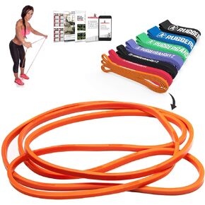 Pull Up Assist Resistance Bands by Rubberbanditz | Heavy Duty Loop Exercise Workout Bands for Powerlifting, Mobility, and Stretching