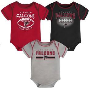 Outerstuff NFL Newborn Infants Touchdown 3 Piece Onesie Creeper Bodysuit Romper Set