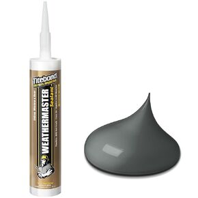 Titebond WeatherMaster Sealant Cartridge, 10.1 oz. (GRAY 22)