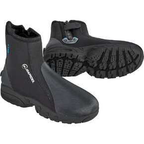 Phantom Aquatics unisex adult 7mm DIVING BOOTS, Black, Mens 9 Women 10 US