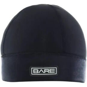 Bare Neo Beanie: 2MM Stretch Neoprene, Cover Head/Ears and Stay Warm After Dive, Black