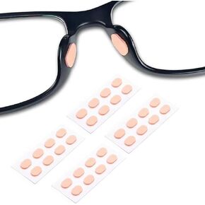 Soft Foam Eyeglass Nose Pads, 20 Pairs Self-Adhesive Nose Pads,Anti Slip Eyeglass Nose Piece Nosepads for Glasses, Sunglasses and Eyeglasses