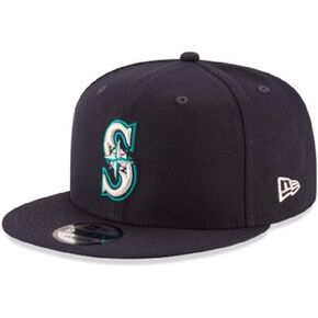 New Era 9Fifty MLB Seattle Mariners Basic Navy Snapback Hat 11591005 One Size