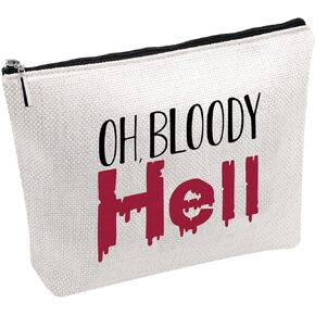 Tampon bag Period Pouch Sanitary Holder Oh Bloody Hell Bag Gifts For Best Friend (Oh Bloody Hell Bag)