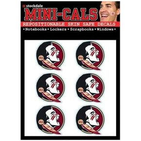 Wincraft NCAA Florida State Seminoles Face Tattoos, Team Colors, One Size