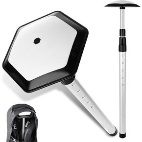 Golf Travel Bag Support Rod Oversized Golf Travel Bag Stick Golf Support System, Telescoping Anti-Impact Support Cover Aluminum Alloy Rod Stiff Arm Golf Club Protector