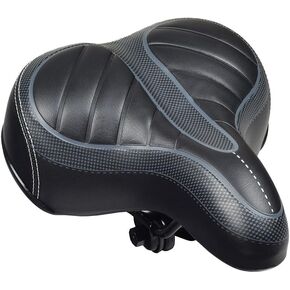 Deluxe Wide Cruiser Saddle Seat for Bikes & Scooters