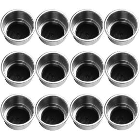 NovelBee 12pcs Boat Cup Holders,Stainless Steel Marine Cup Drink Holder Insert with Drain for Marine Boat Rv Camper