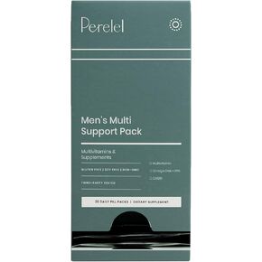 Perelel - Men's Multi Support Pack - Daily Vitamin Supplements for Men - Full-Spectrum Men's Multivitamin for Immune Support + General and Reproductive Health - (30 Pill Packs)
