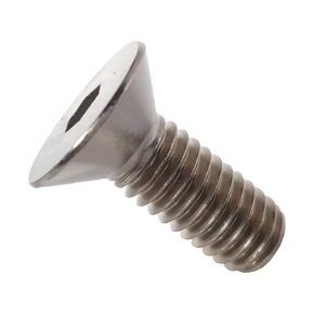 1/4-20 x 1" Flat Head Socket Cap Screws 18-8 Stainless Steel, Quantity 25, Countersunk Head, Allen Hex Drive by Fastenere