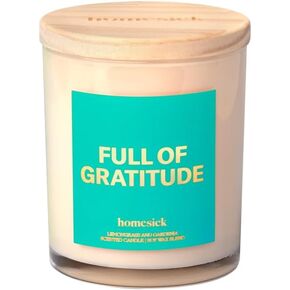 Homesick Howdy Scented Candle - Scents of Pink Peony and Suede, 7.5 oz, 30 Hour Burn, Candle Gifts, Soy Wax Blend Home Decor Candle, Relaxing Aromatherapy Candle