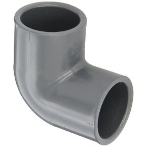Spears 806 Series PVC Pipe Fitting, 90 Degree Elbow, Schedule 80, 1-1/4" Socket