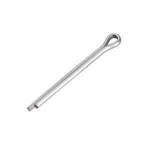 uxcell Split Cotter Pin - 3mm x 40mm 304 Stainless Steel 2-Prongs Silver Tone Fastener Clip Key 15Pcs