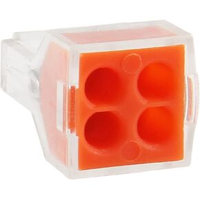 20pcs Push-in Wire Connecters 6 Port, Wire Quick Connection Terminal, 18-12 AWG / 0.75-2.5mm² in Saudi Arabia