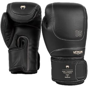 Venum Impact Evo Boxing Gloves - Black - 8 oz