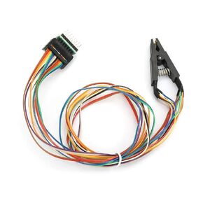 YWBL-WH Programmer Testing Clip SOP16, SOIC16 16 Pin IC Test Clamp SOP16 to DIP8 Flash Clip, Connector