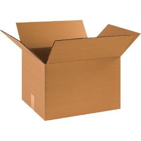 Partners Brand PHD151210DW Double Wall Boxes, 15"L x 12"W x 10"H, Kraft (Pack of 15)