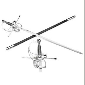 MASTER CUTLERY Ace Martial Arts Supply Renaissance Rapier Fencing Sword with Swept Hilt Guard in Kuwait