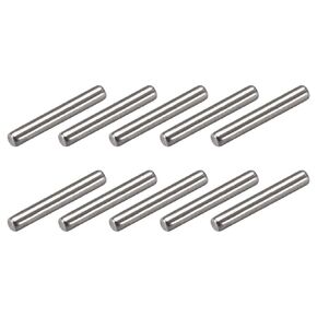 Dowel Pin (2x18mm) 100Pcs, 304 Stainless Steel Shelf Support Pegs Pin Fastener Elements - for Metal Devices, Furniture Installation, Industrial, DIY