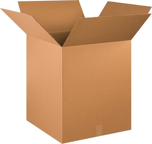BOX USA 20x20x24 Corrugated Boxes, Medium, 20L x 20W x 24H, Pack of 10 | Shipping, Packaging, Moving, Storage Box for Home or Business, Strong Wholesale Bulk Boxes in Saudi Arabia