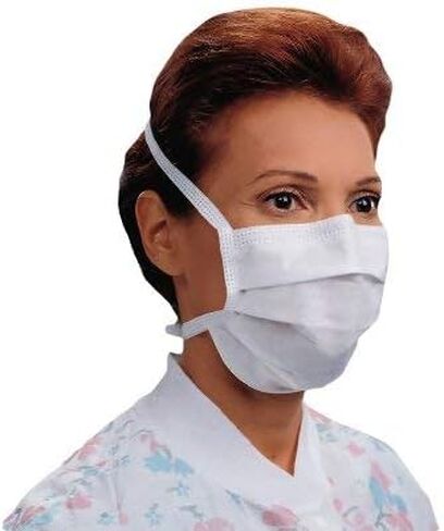 48390 (رسميًا كيمبرلي كلارك) قناع طبي عالي الجودة للمستشفى الطبي حلقة بيضاء ناعمة جدًا 50/صندوق (عبوة من 50) in Kuwait