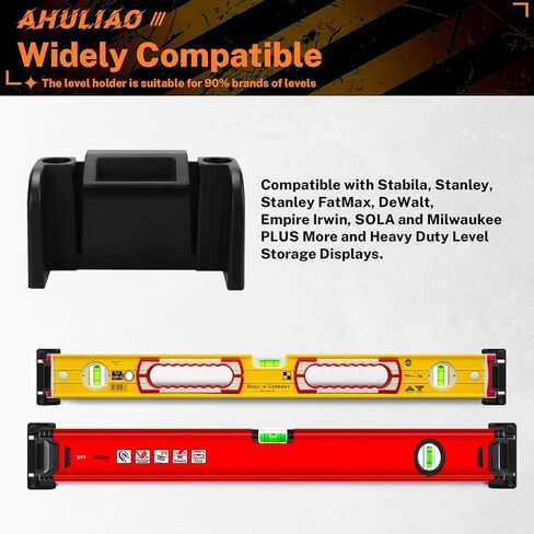 حامل مستوى عالمي، حامل مستوى قفل يناسب ميلووكي، ومستوى ديوالت وجميع العلامات التجارية للمستوى - 6 عبوات in Kuwait