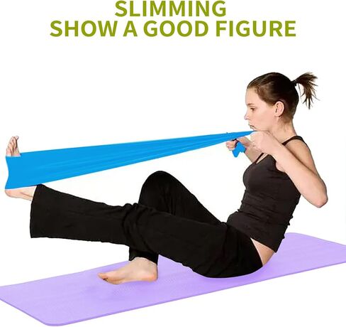 عصابات المقاومة ممارسة العصابات تجريب العصابات المرنة العصابات تمتد العصابات العلاج الطبيعي التوتر العصابات اللياقة البدنية للنساء العمل خارج اليوغا 5 حزمة in Kuwait