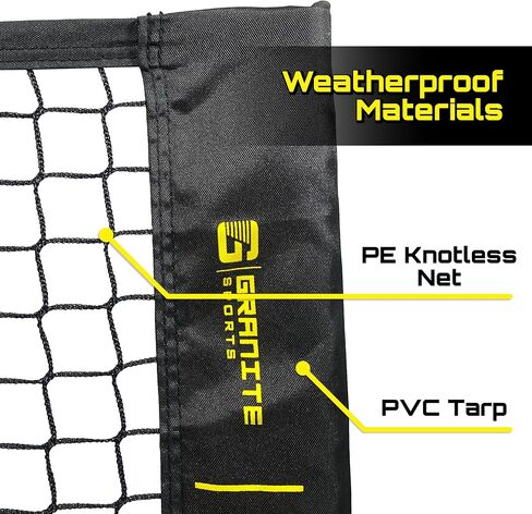 Mini Pickleball Net 4 ft. Pickleball Dink Training Rebounder Net, Fully Adjustable and Regulation Height, Quick Set Up Design, Lightweight and Durable, Weatherproof in Saudi Arabia