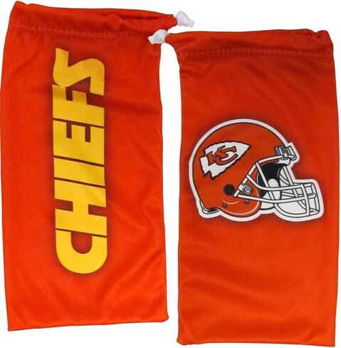 مجموعة النظارات الشمسية والحقائب للكبار من NFL Kansas City Chiefs، باللون الأحمر in Saudi Arabia