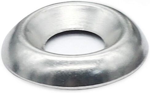 غسالات Wulankd #8 ذات لمسة نهائية غاطسة، درجة SS 18-8/304 من الفولاذ المقاوم للصدأ، 100 قطعة in Kuwait